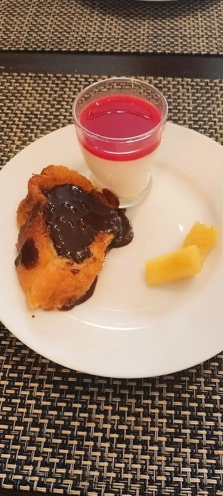 Pain Perdu Au Chocolat Et Sa Panna Cotta